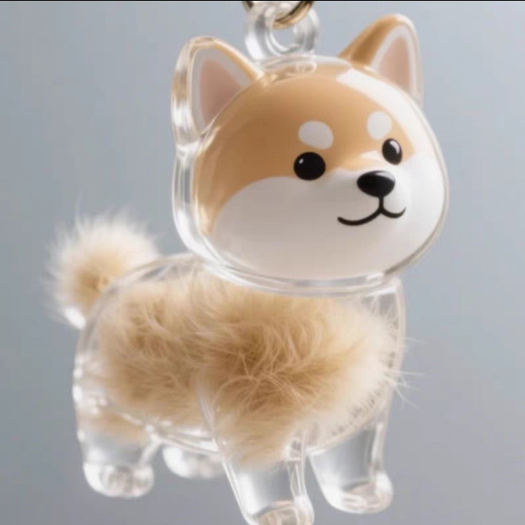 Transparent container for pet hair collection