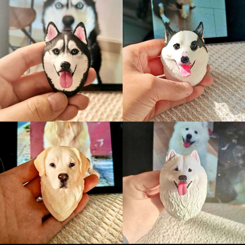 Custom Plaster Pet Sculptures