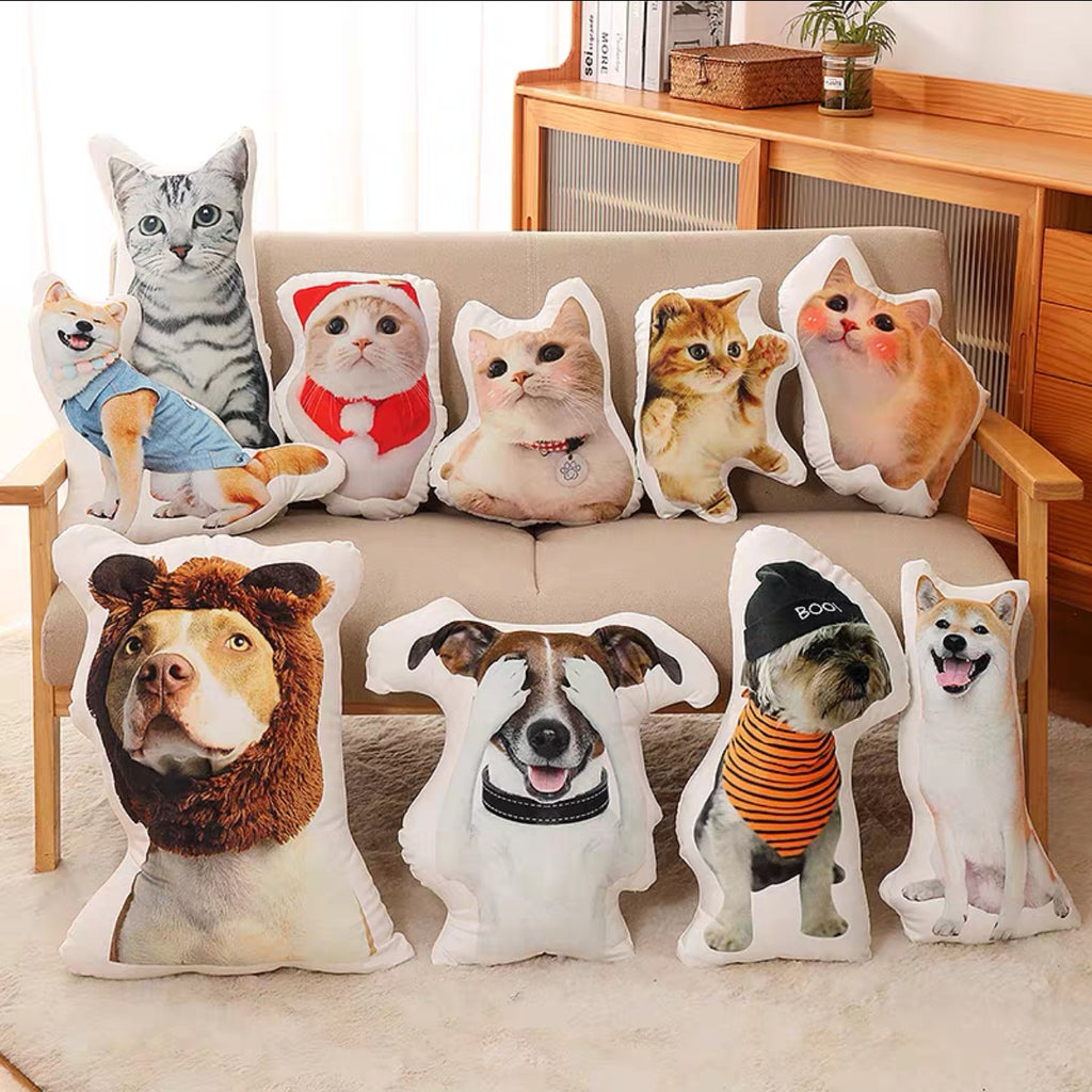 Custom Pet Photo Pillow Custom Pet Photo Memorial Gift