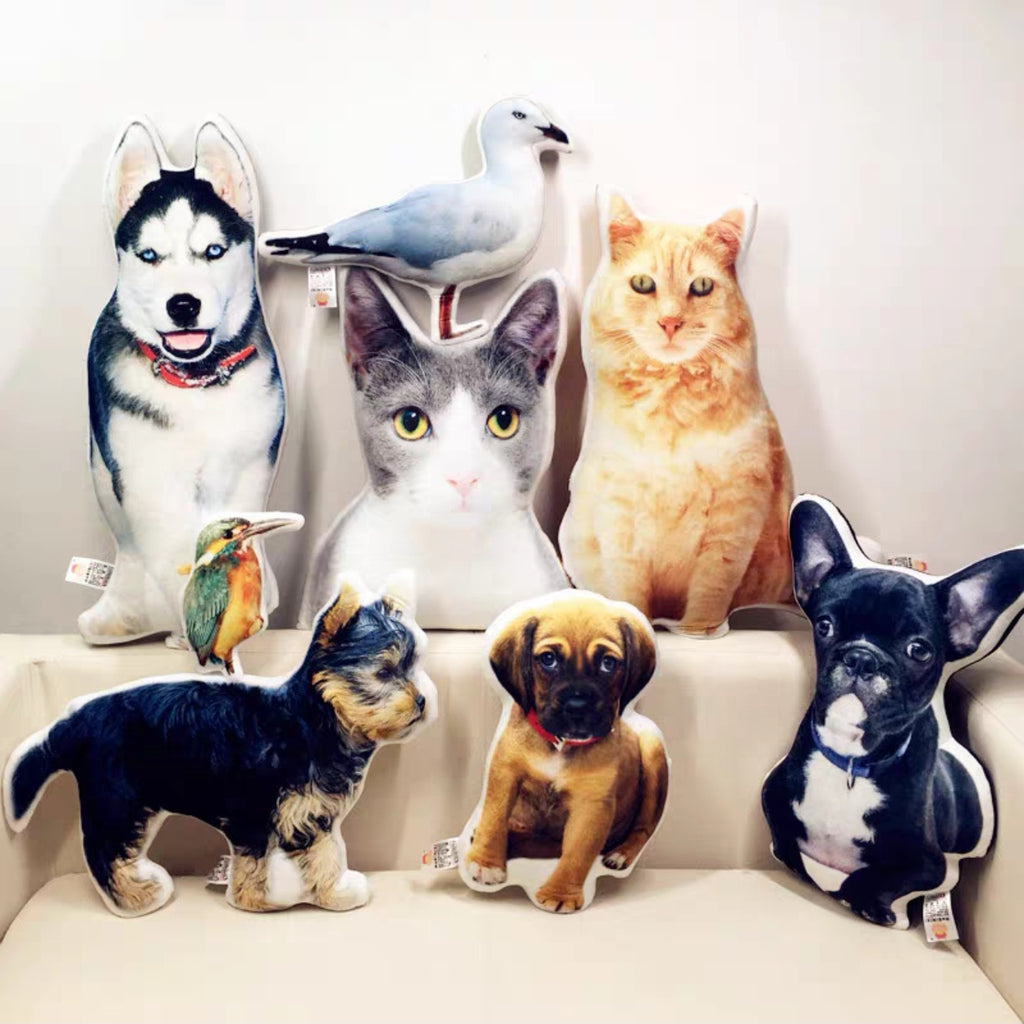 Custom Pet Photo Pillow Custom Pet Photo Memorial Gift